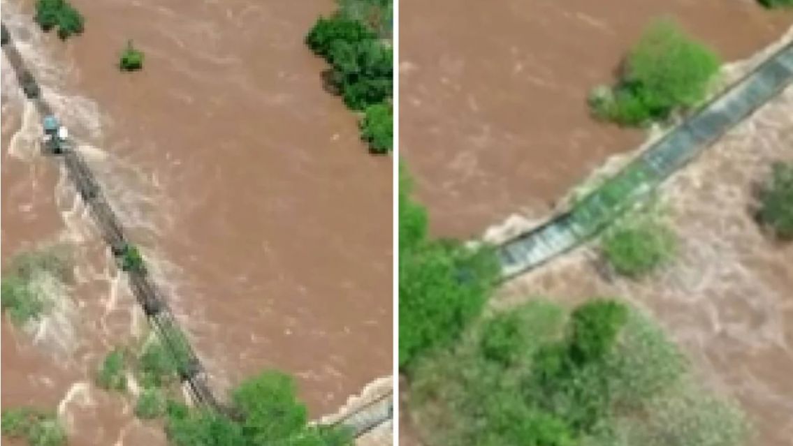 Se rompieron las pasarelas de las Cataratas del Iguazú, la situación es grave y hay alerta extrema