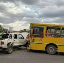Tres personas resultaron heridas por un siniestro vial ocurrido en pleno centro capitalino