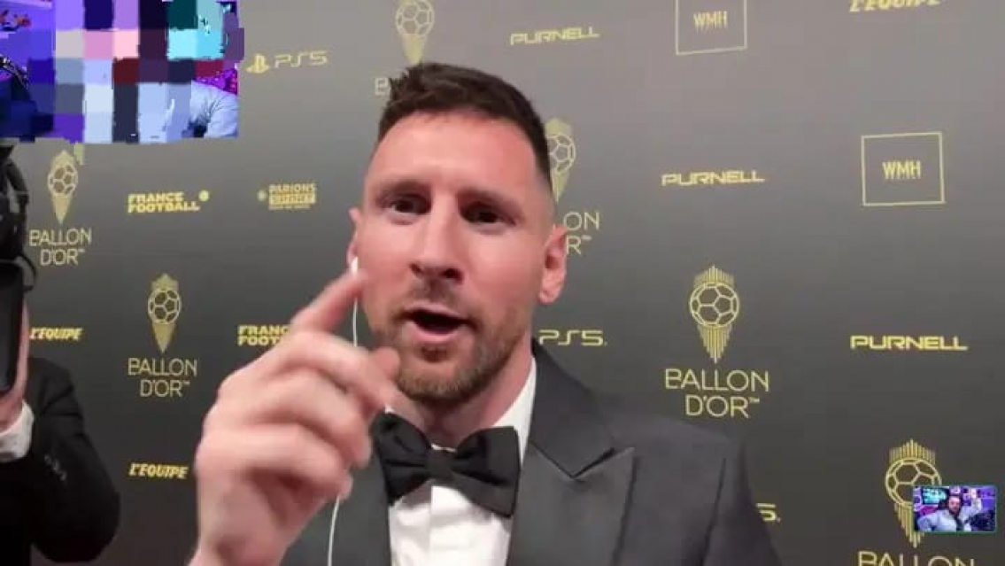 Messi se recontra calentó con un streamer, ¿qué pasó?