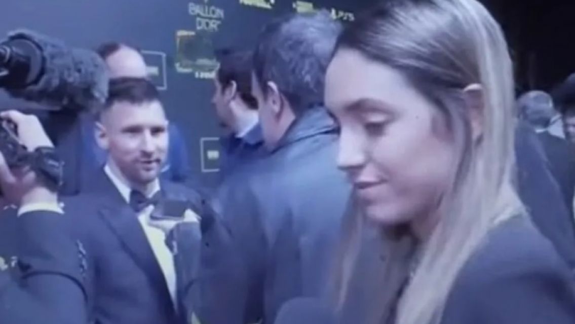 Escracharon a Messi mirando a Sofi Martínez: El video que enfureció a Anto
