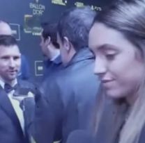 Escracharon a Messi mirando a Sofi Mart&iacute;nez: El video que enfureci&oacute; a Anto