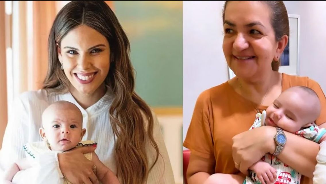 El hermoso regalo de la mam� de B�ez Sosa a Sarah Burlando: "Gracias t�a Grace"