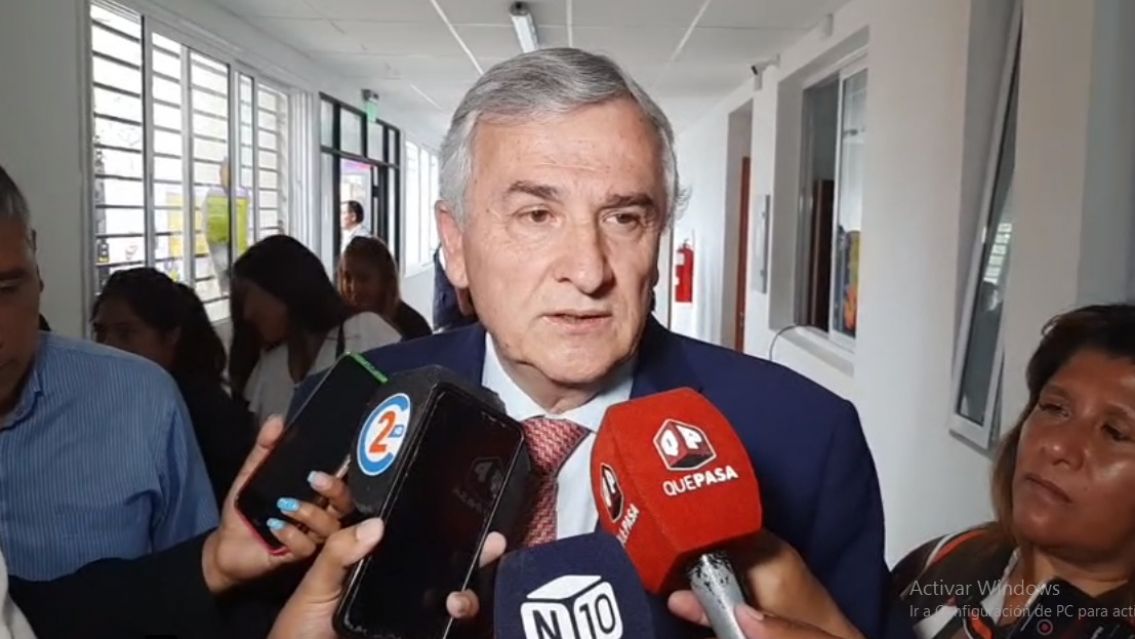 Morales: "Si gana el loco de Milei le va a ir mal a Jujuy y a todo el pa�s, mucho cuidado"