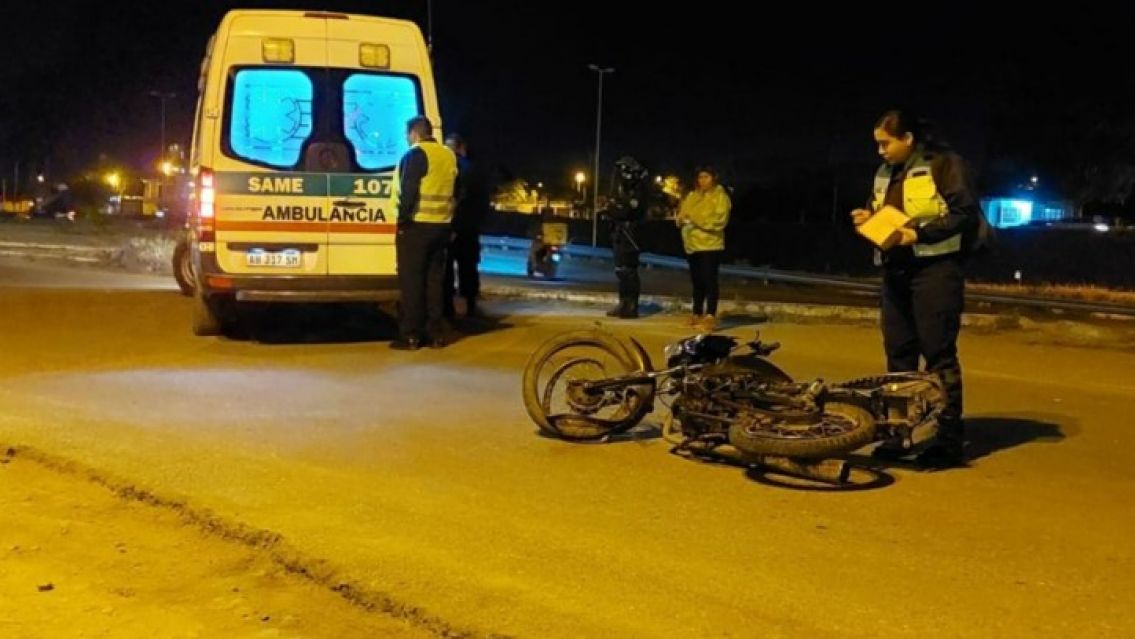 Brutal accidente de moto en la ruta: Jujeño fue hospitalizado de urgencia