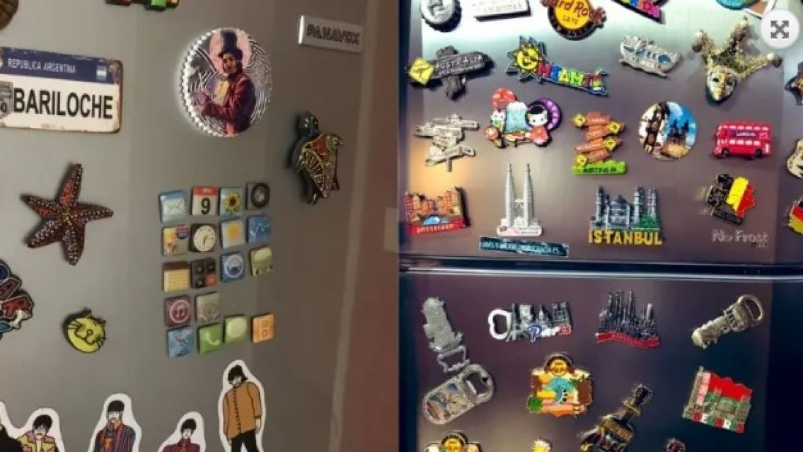 Quedan lindos pero...�es peligroso tener imanes en la heladera?