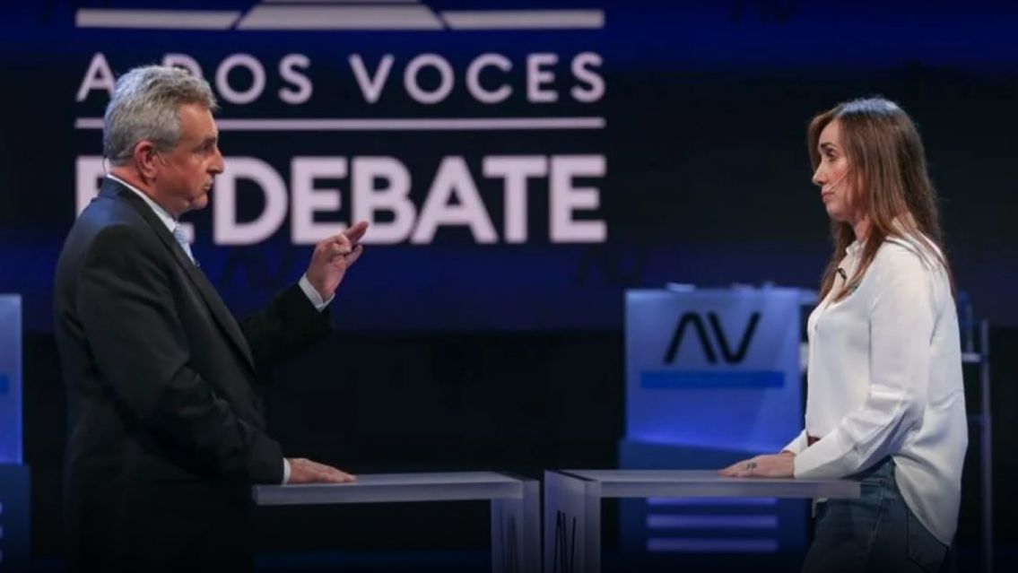 Así fue el tenso debate de vicepresidentes: qué se dijeron Rossi y Villarruel