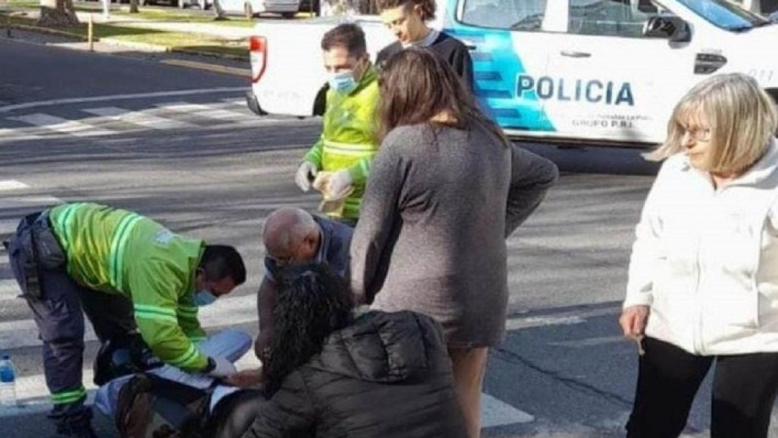 Policía jujeño atropelló a una jujeña y la tuvieron que internar de urgencia