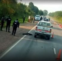 Un cuerpo apareció tirado al costado de la ruta: "Fue esta mañana"