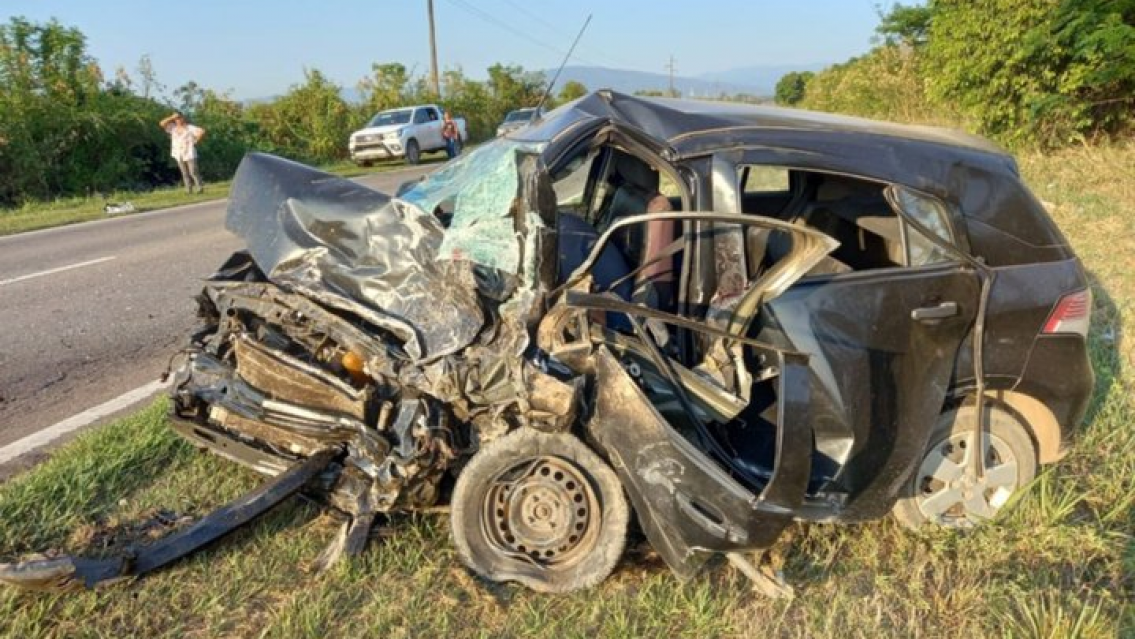 Terrible accidente fatal en Calilegua, un muerto y dos heridos de gravedad