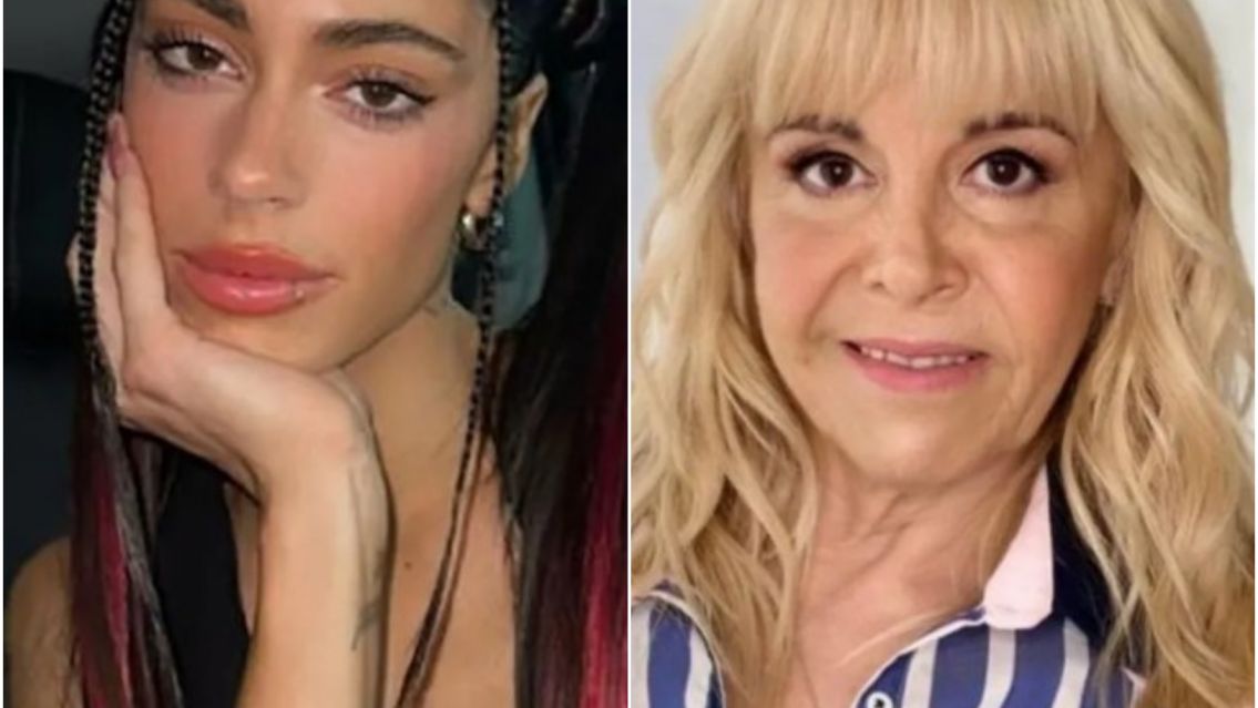 Tini Stoessel sorprendi� con un nuevo look: igualita a Claudia Maradona