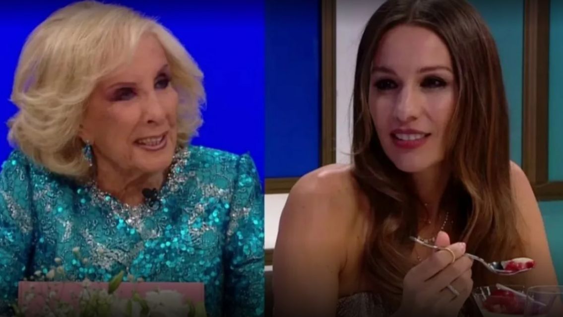 Mirtha Legrand meti� la gamba y le tir� una burrada a Pampita: "Vos te..."