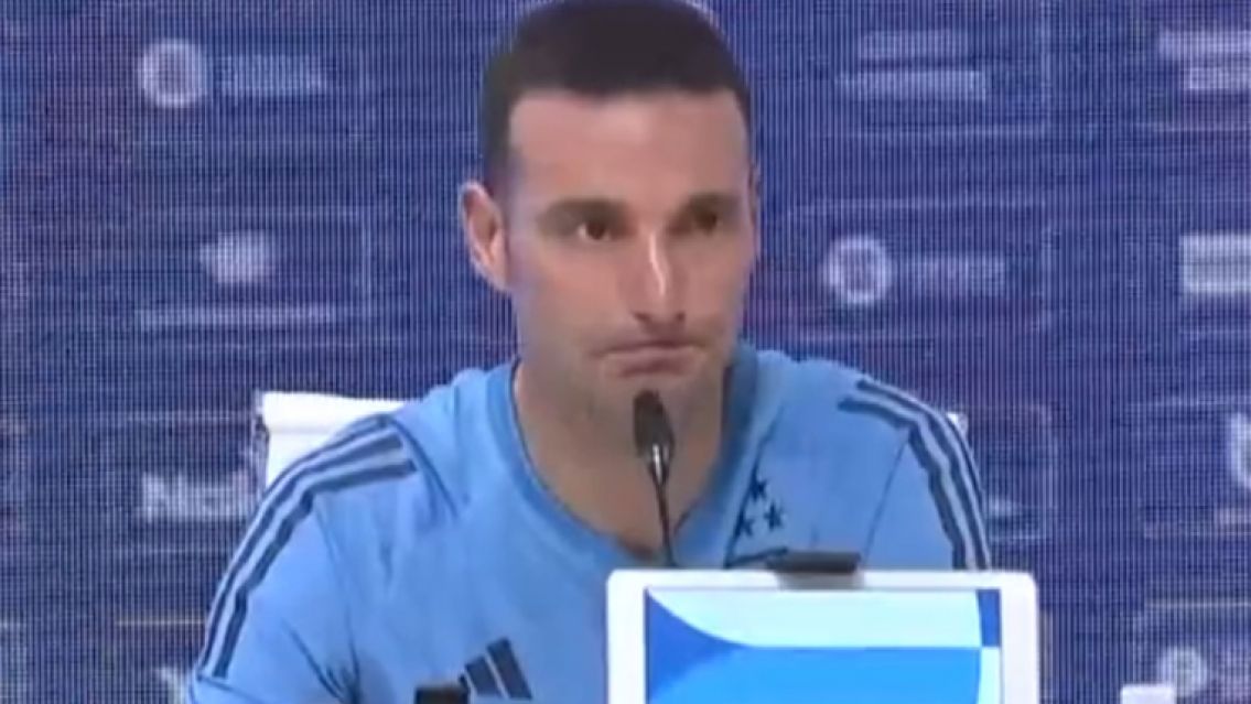 "Eso no...": la pregunta que incomodó a Scaloni en conferencia de prensa