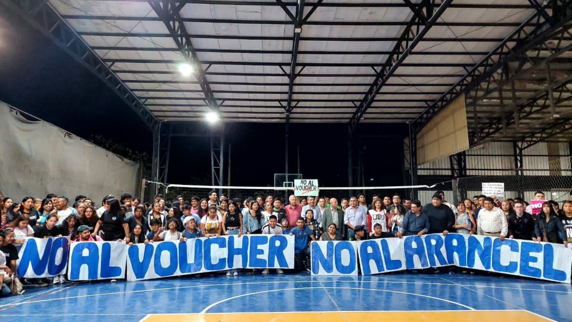 La UNJu contra las ideas privatizadoras de Milei: "Ni voucher, ni arancel"