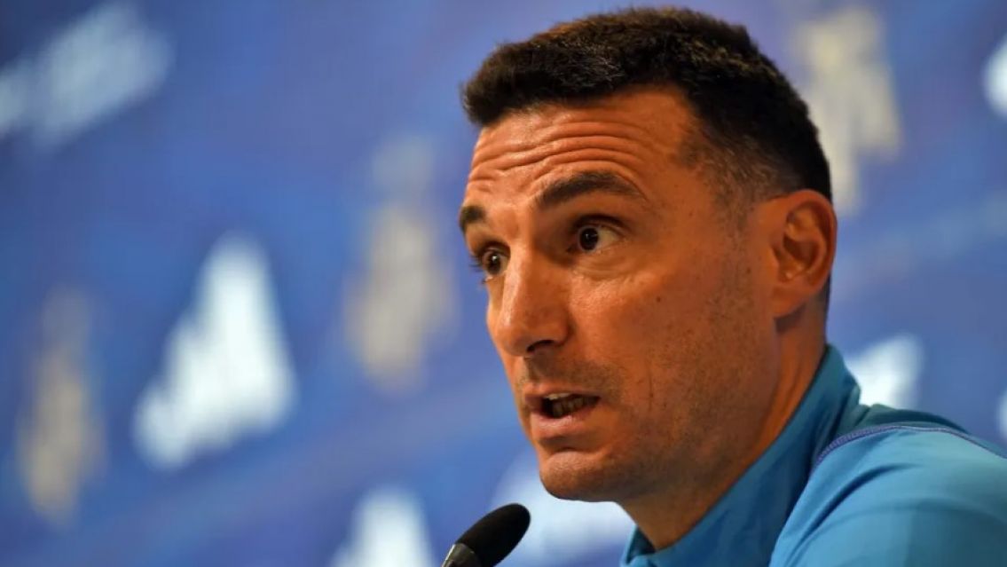 Lionel Scaloni: "El equipo ser� el que viene jugando"