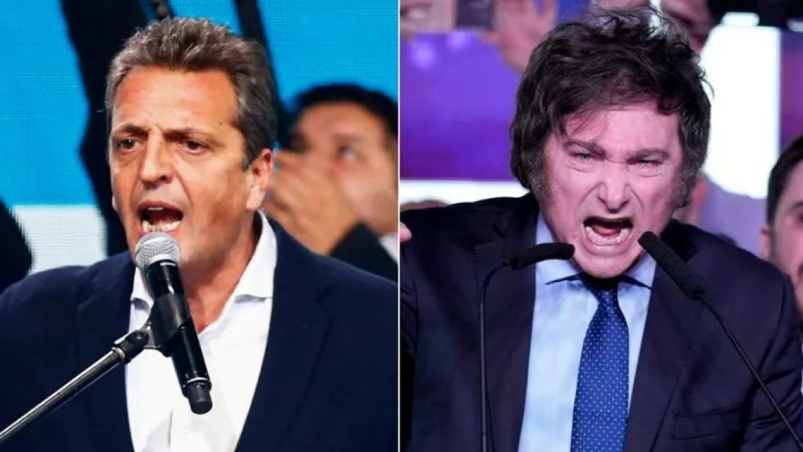 Balotaje 2023: Sergio Massa y Javier Milei cierran campa�as
