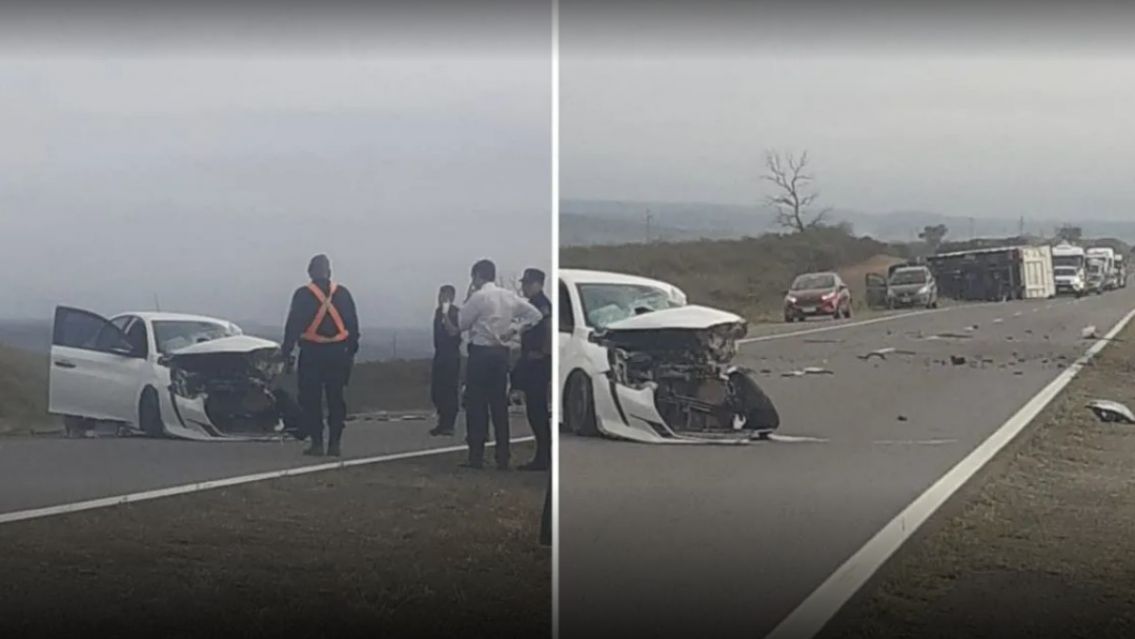 Tragedia en la ruta: un hombre murió y una mujer resultó herida