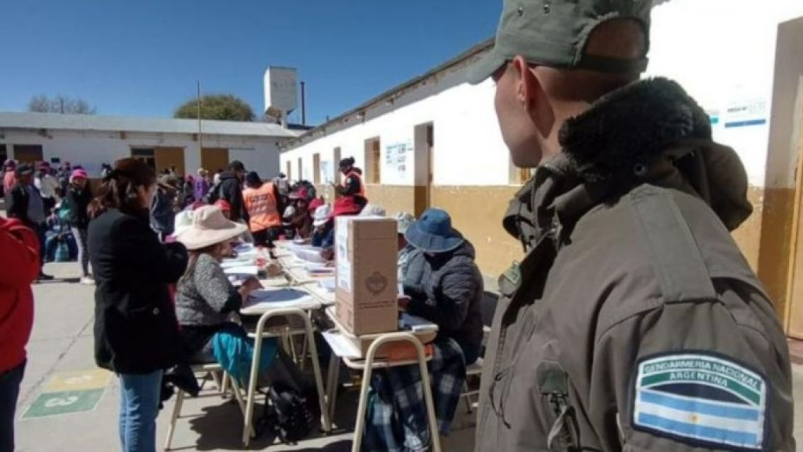 Elecciones balotaje 2023: operativo de seguridad en Jujuy