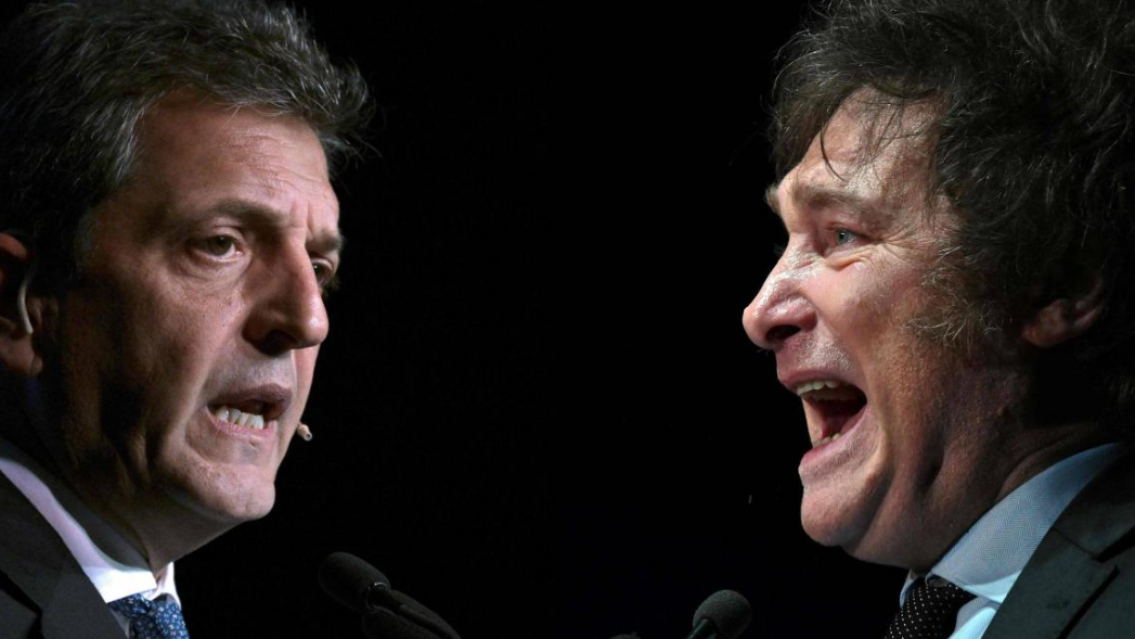 Milei y Massa pelean voto a voto: Qué pasa si la diferencia es muy ajustada