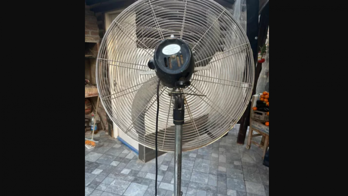 Calor y tragedia: Una nena muri� al tocar un ventilador