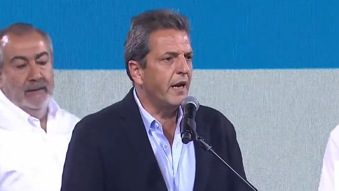 Massa reconoci� la derrota y felicit� a Milei: "Es el presidente"