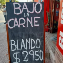Carnicería jujeña baja los precios tras el triunfo de Milei