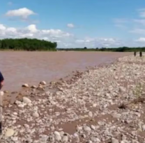 Salte&ntilde;o se ahog&oacute; en el r&iacute;o despu&eacute;s de salvar a su hijo de 8 a&ntilde;os