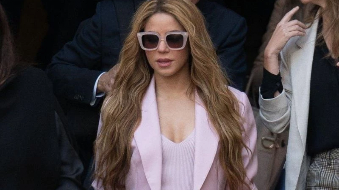 La imagen viral de Shakira en Tribunales por su esc�ndalo de evasi�n fiscal