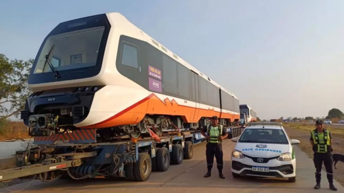 Solicitan circular con precauci�n por el trasladado de las duplas del tren solar hacia la Quebrada