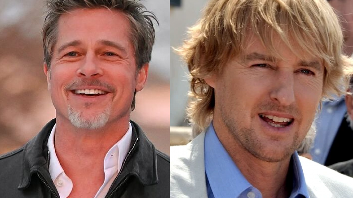 Brad Pitt y Owen Wilson, "papitos" para muchos, pero como padres dejan todo qué desear