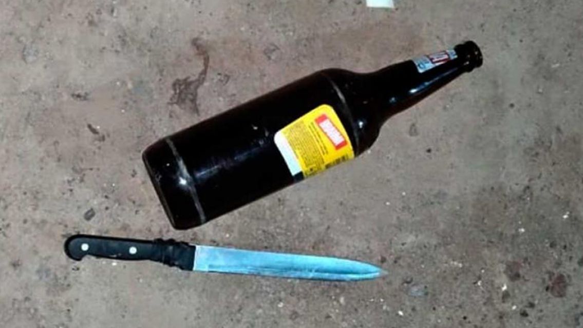 Un t�o y su sobrino se desconocieron mientras tomaban y uno termin� en el hospital