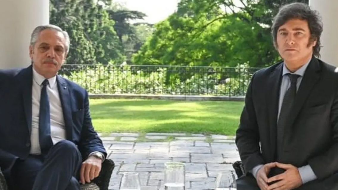 El chiste de Milei que incomod� a Alberto Fern�ndez