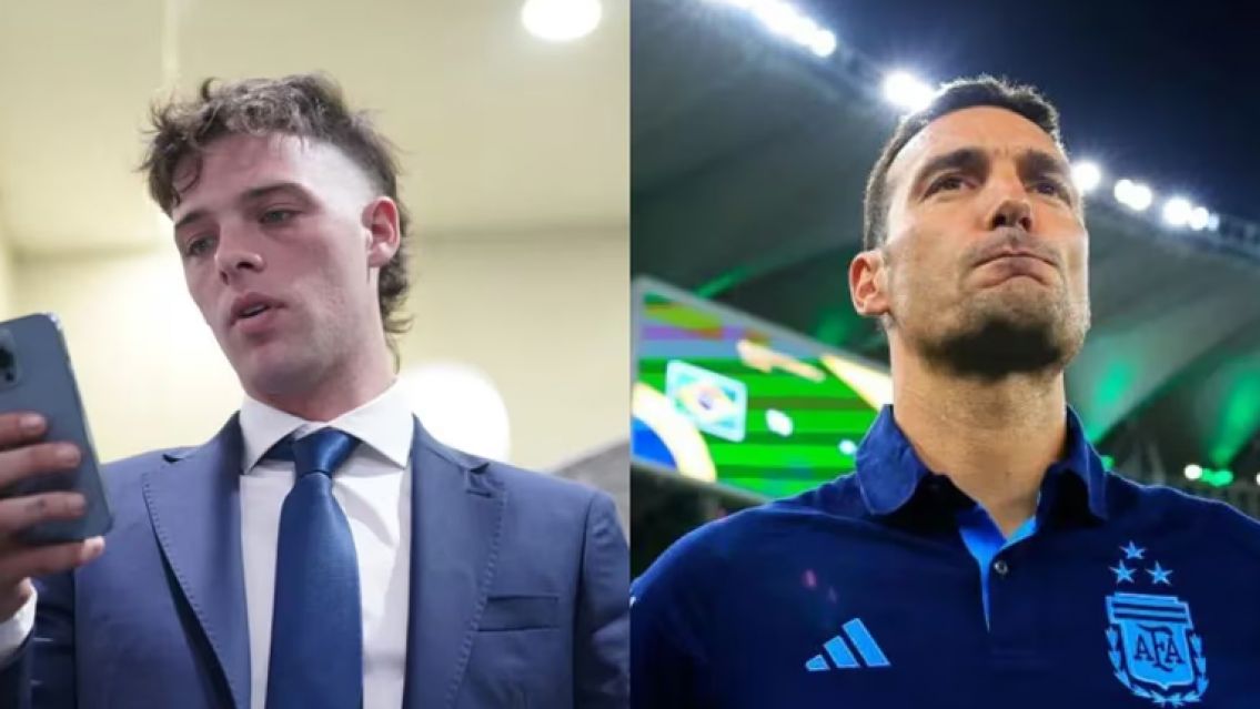 El premio que Santi Maratea le quiere dar a Scaloni para que siga en la selecci�n