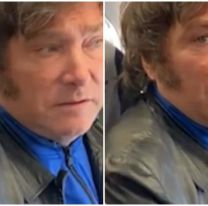 Chilena encaró a Milei en pleno vuelo y no consiguió lo que pidió