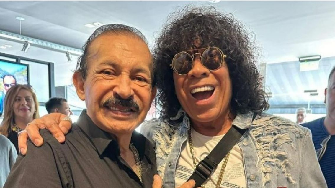 El encuentro de La Mona Jiménez con Antonio Ríos en Tucumán