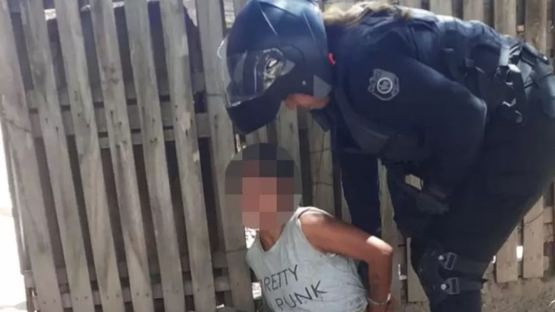 Agarraron a la se�ora que se mete a las casas en barrio San Francisco