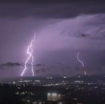 Alerta naranja por tormentas en Jujuy: a qu&eacute; hora se larga