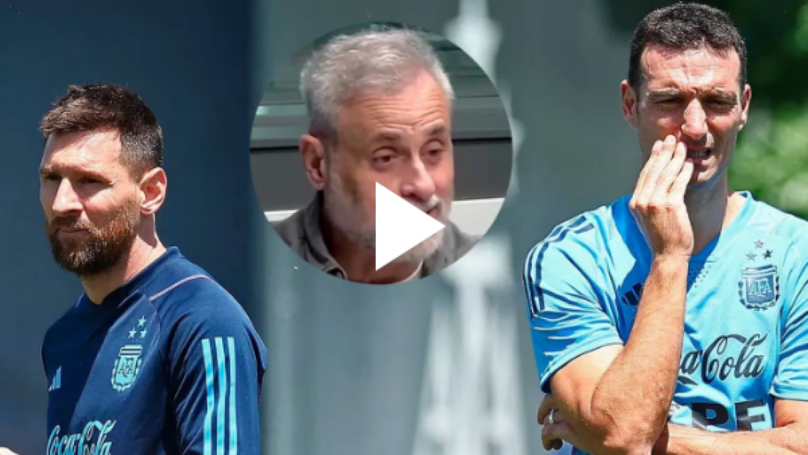 Messi y Scaloni se pelearon, Rial cont� todos los detalles. Chispazo y renuncia
