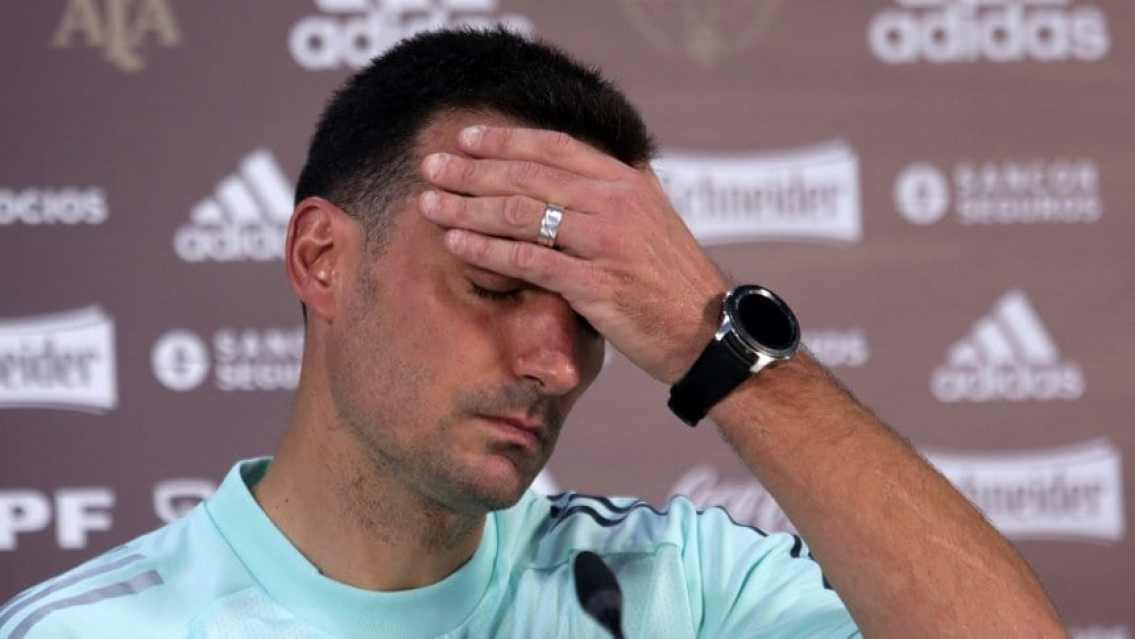 URGENTE: El problema de salud de Scaloni, toda la verdad