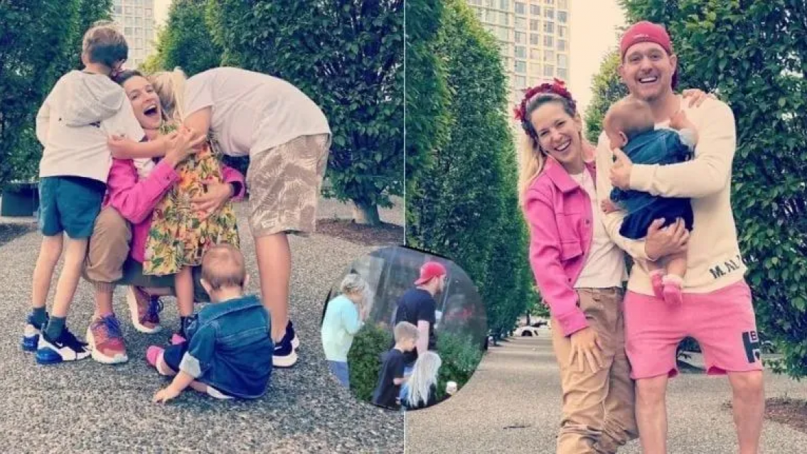 Casi la alcanza, as� est� de grande el hijo de Luisana Lopilato que super� el c�ncer