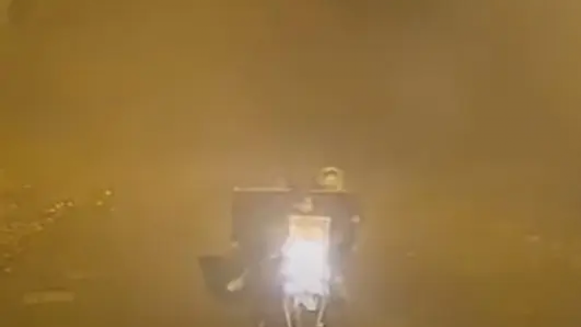 Norteña se robó un televisor enorme, quedó filmada y lograron detenerla