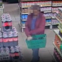 Así roban los supermercados de Jujuy: "Metió un paquete de yerba en..."