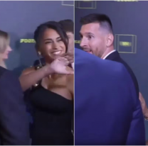Lo que no viste de la entrega del Bal&oacute;n de Oro, Messi, Anto y Sofi Mart&iacute;nez. De pel&iacute;cula