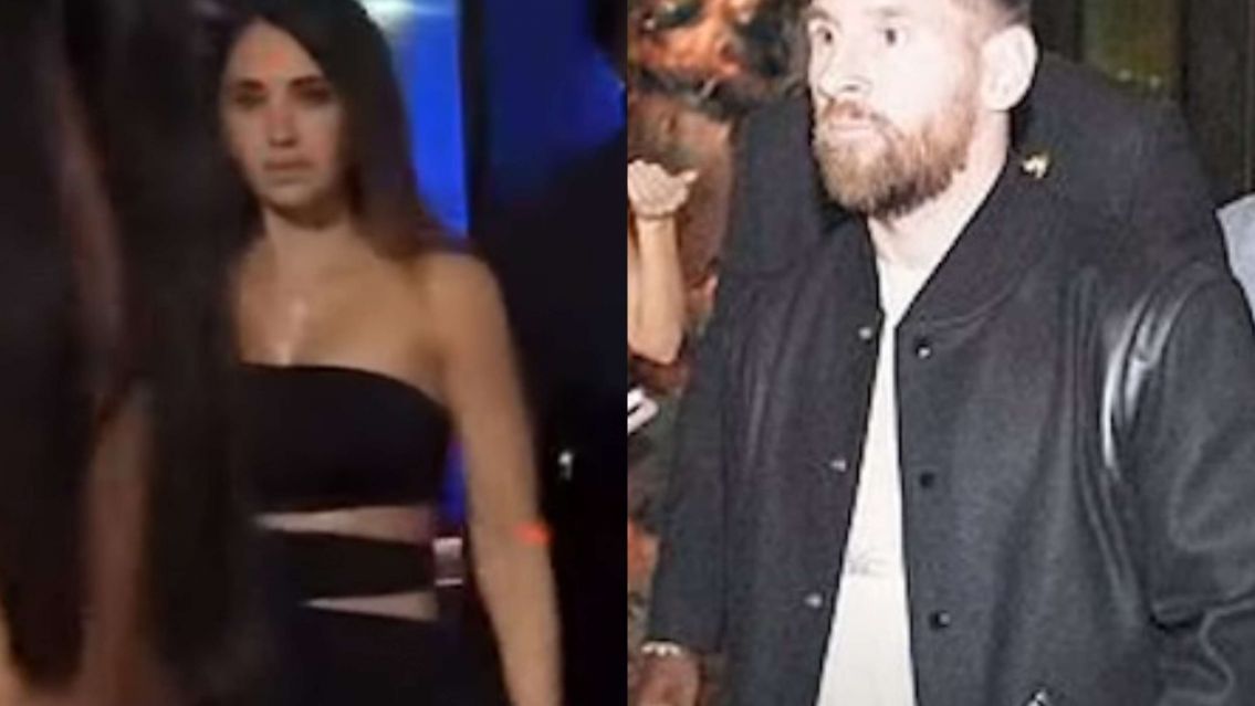 Lionel Messi y Antonela Roccuzzo, tensi�n y caras largas en un restaurante