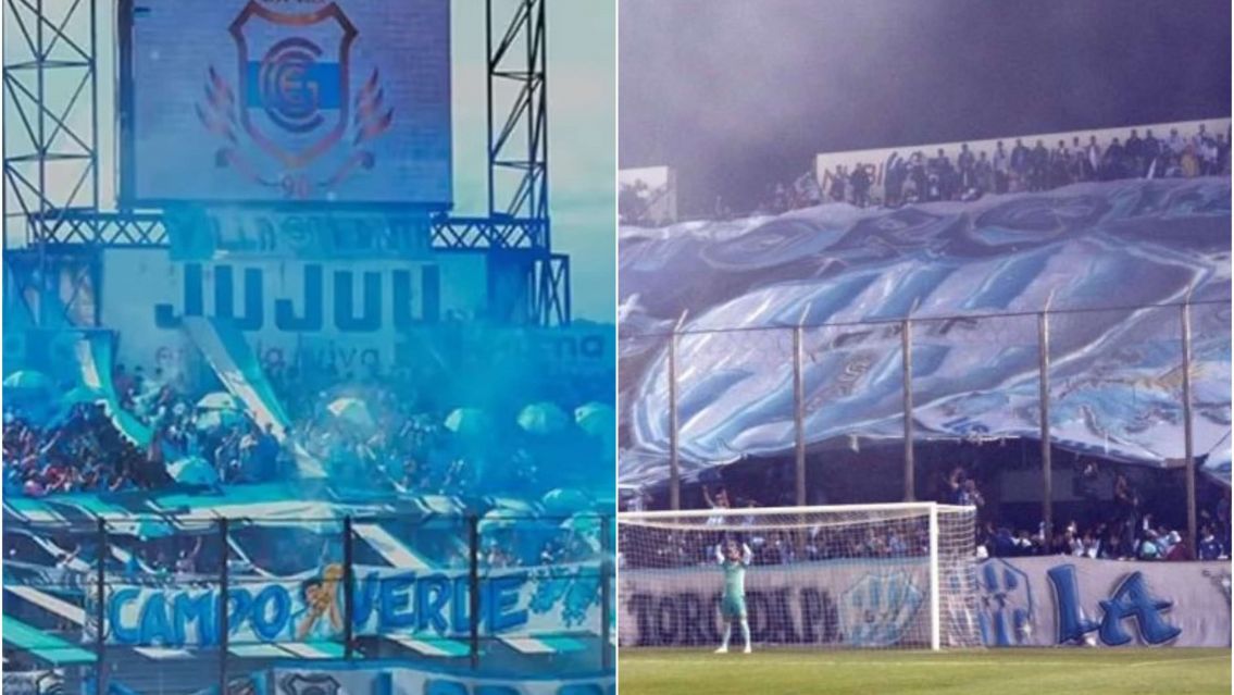 "Jujeños tira piedras...": Hinchas del Albo comienzan a provocar a los del Lobo