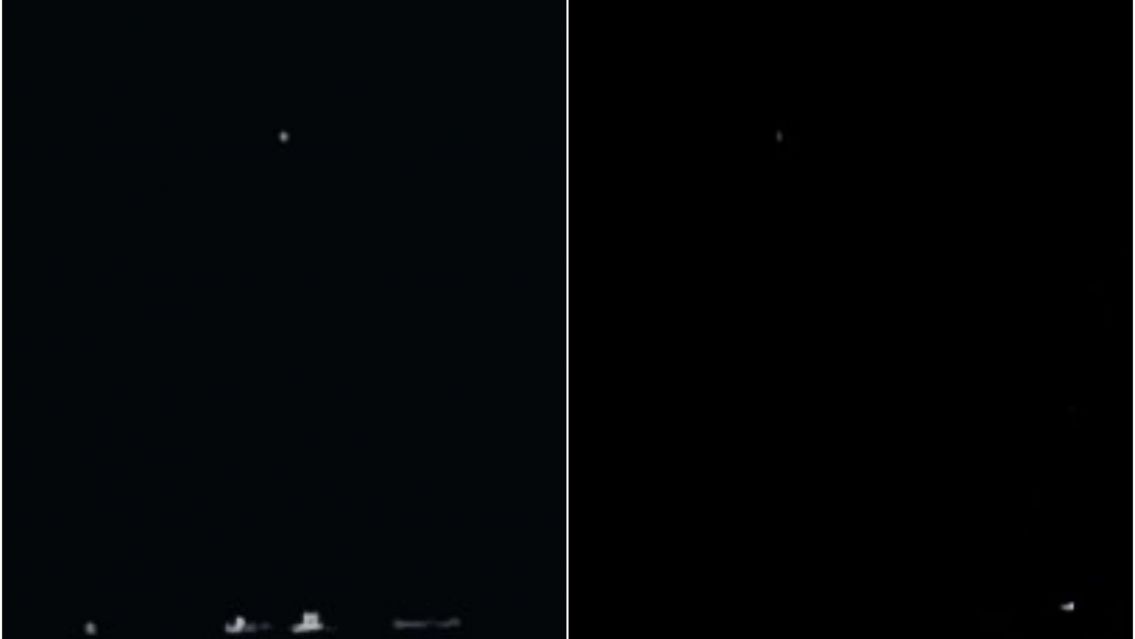 Mineros juje�os muy asustados por las luces que aparecieron en el cielo: "Mir� eso!"