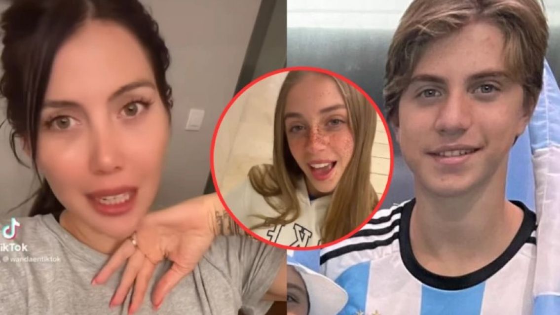 Se meti� Wanda y su hijo de pel� con la novia: Qu� fue lo que pas�