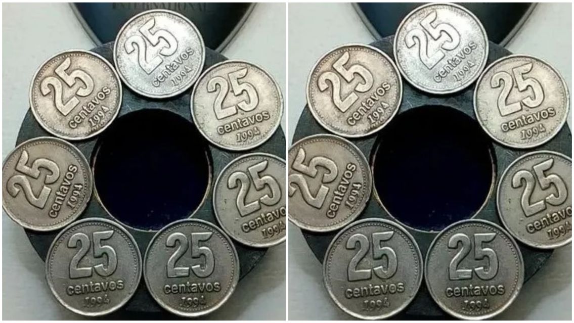 Pagan hasta 65 mil pesos por estas monedas de 25: c�mo venderlas