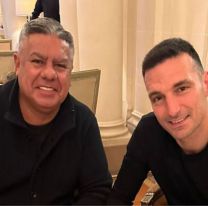 &iquest;Fin de la Scaloneta? Se re&uacute;nen Chiqui Tapia y Lionel Scaloni