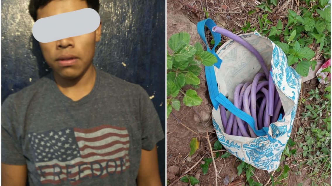 Agarraron al ladrón de cables más buscado en Jujuy: Dejaba a barrios enteros sin luz