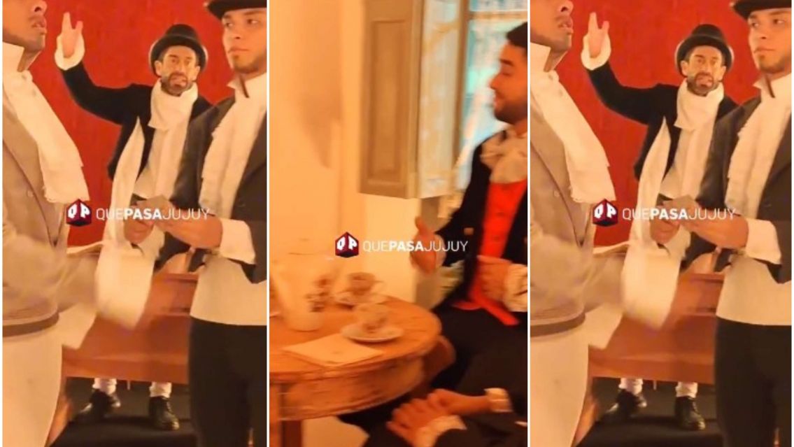 Así quedó el cabildo de Jujuy: El tremendo video que se conoció